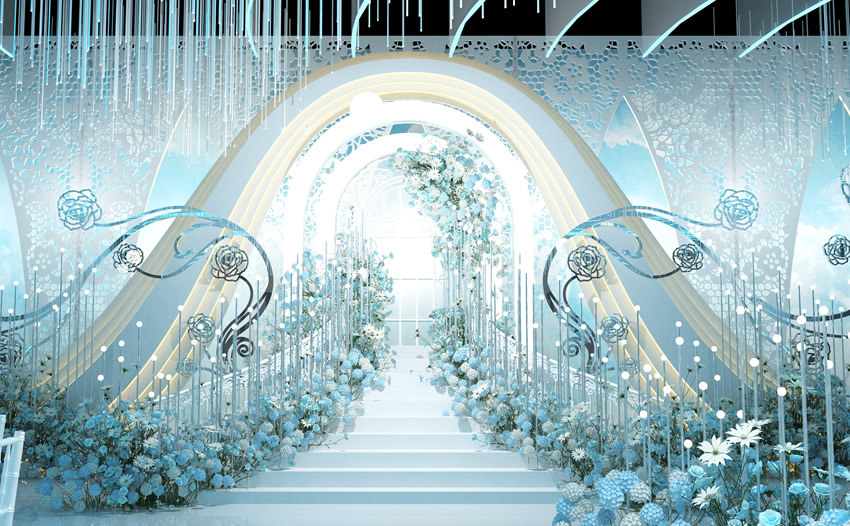 甘德釡香烙馍村水晶厅效果展示